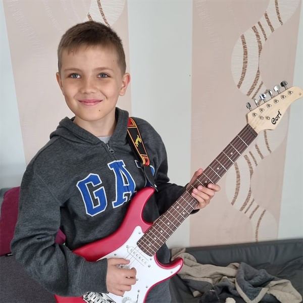 Gitarrenschüler Vincent B. 